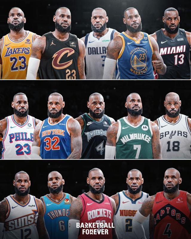 永利yl23411-真正的巡演？网友提议詹姆斯下赛季依次签约30队